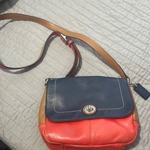 Coach cross body purse